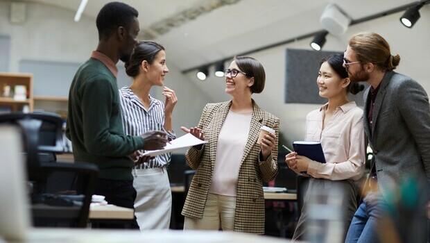 ACCA Members collaborating in Alberta office